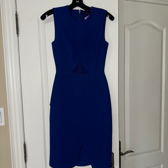 BCBG Maxazria Annabel, Size 0, Deep Royal Blue - Picture 9 of 13